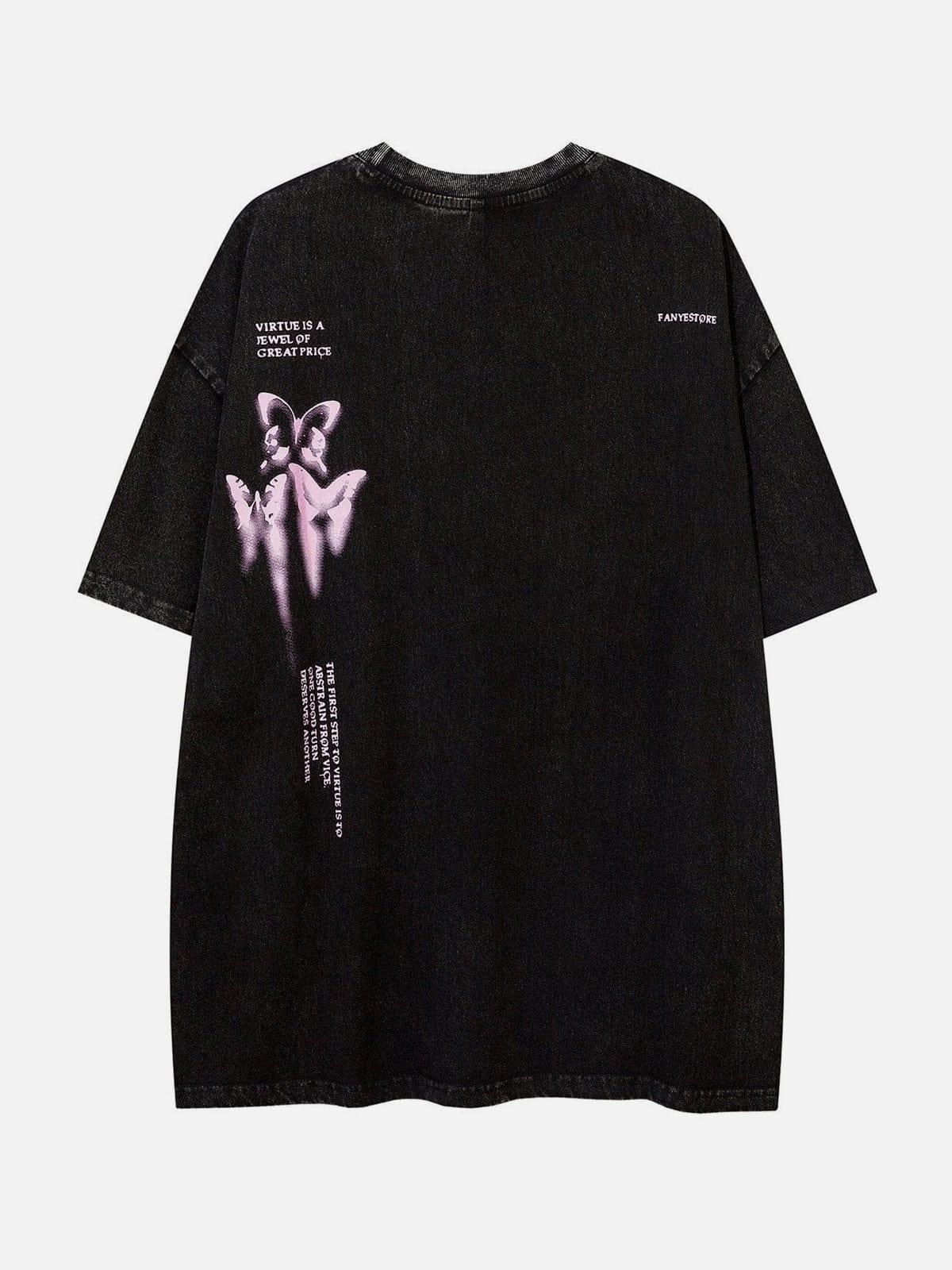 Unreal Butterfly Washed Tee