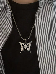 Punk Butterfly Necklace