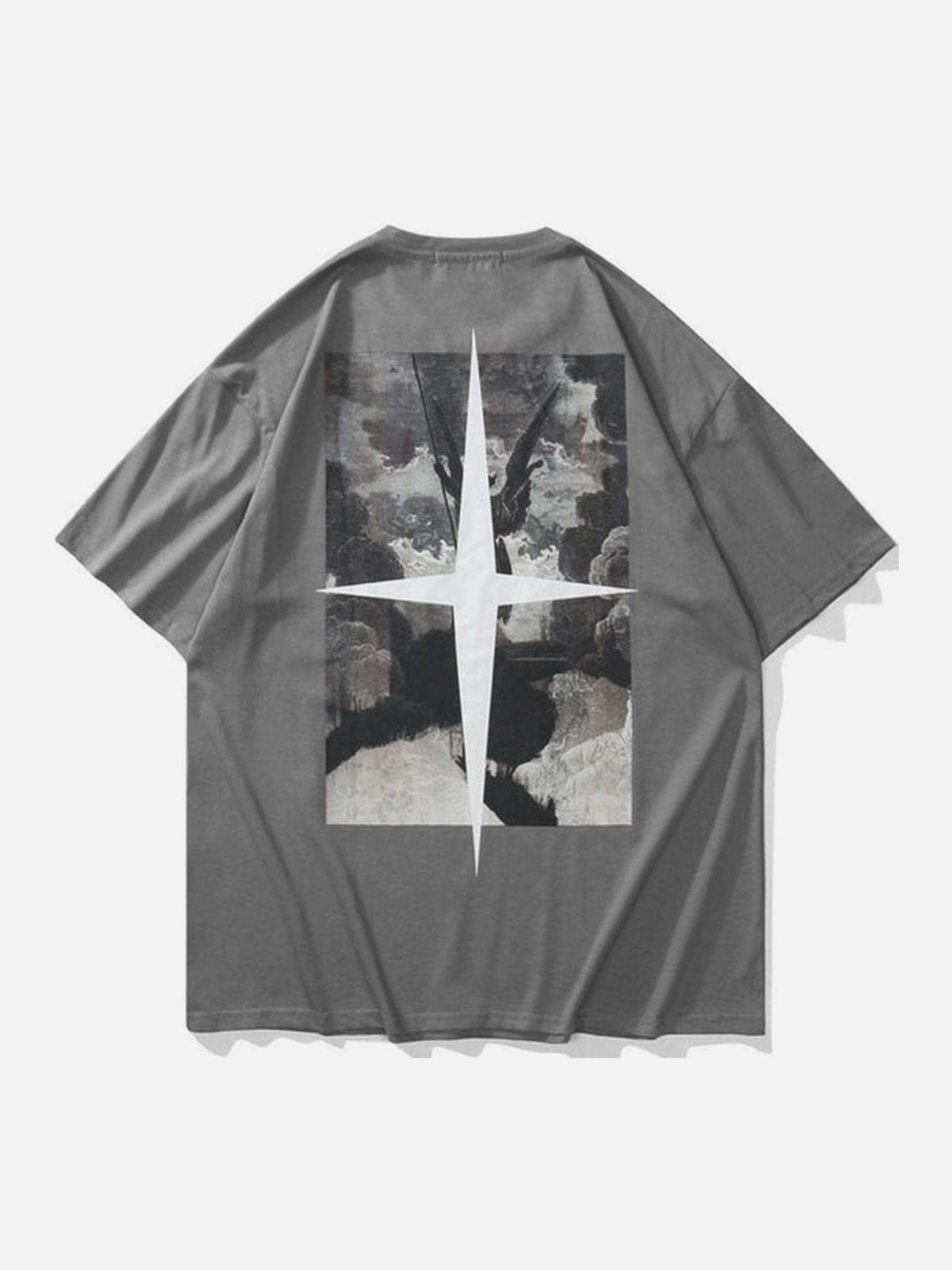 Angel Cross Graphic Tee