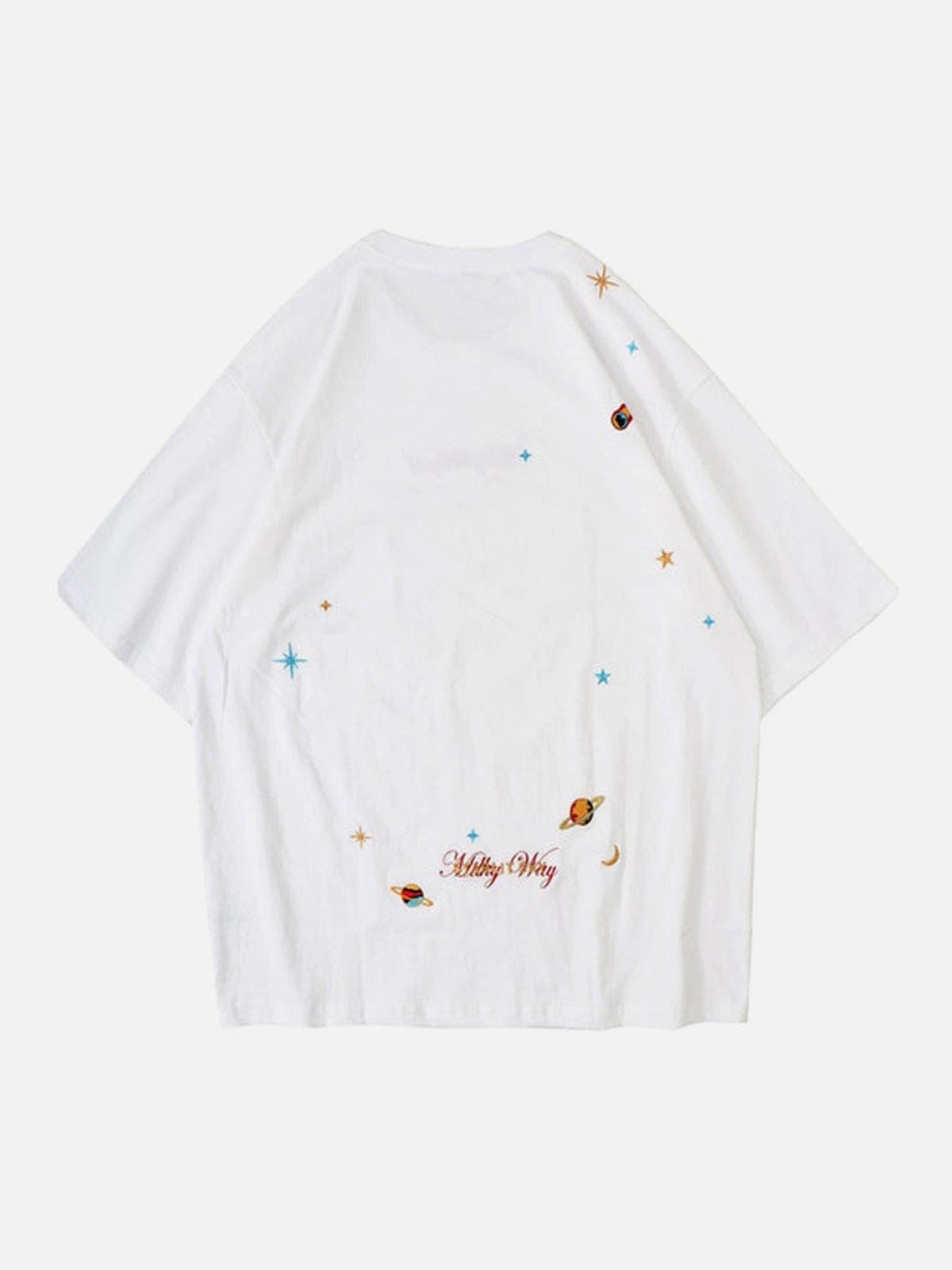 "Starry Embroidery" Tee