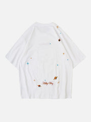 "Starry Embroidery" Tee