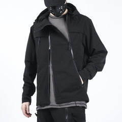 Cyberpunk Function Multi-zip Jacket