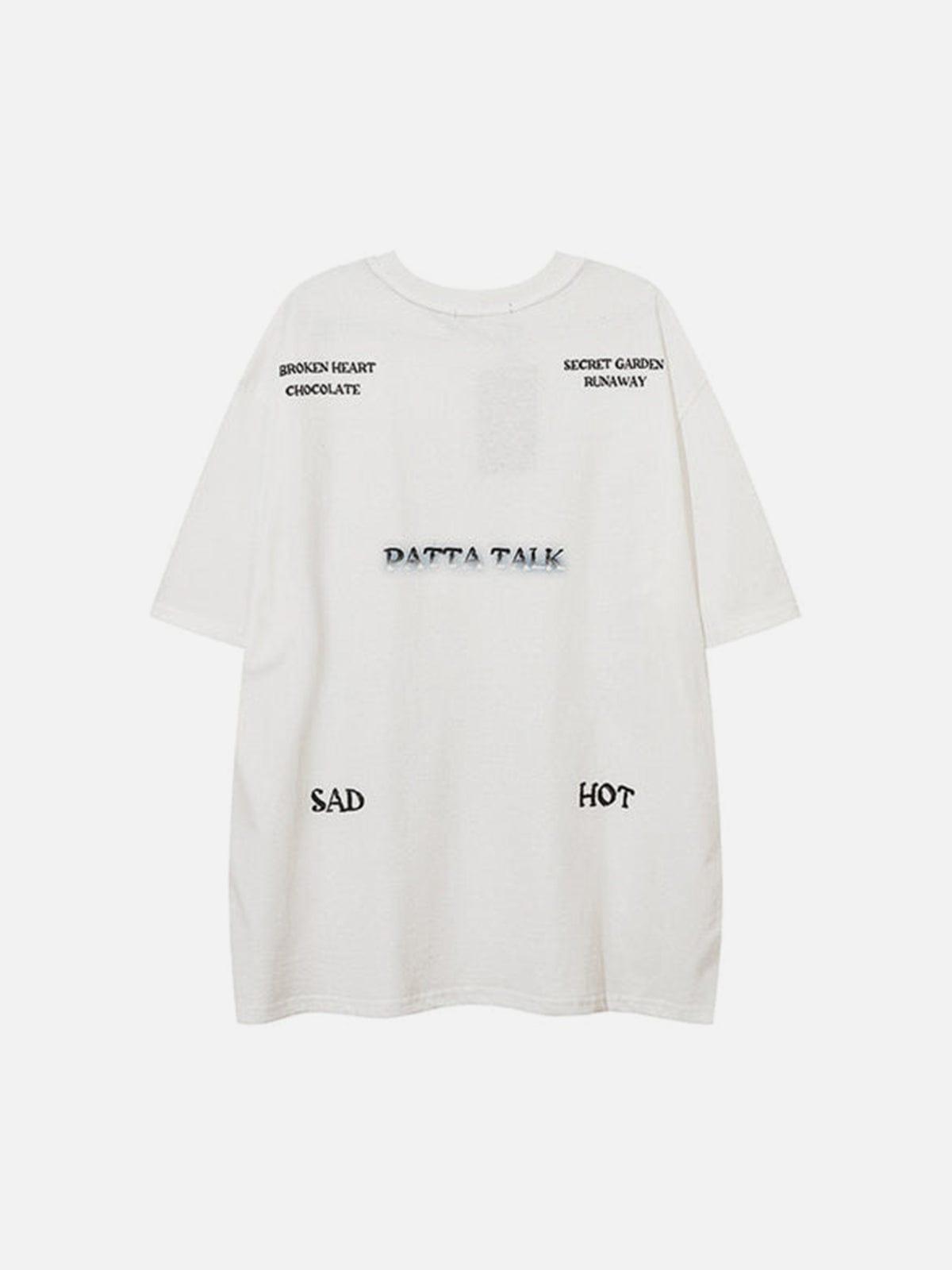 Leaf Letters Graphic Tee