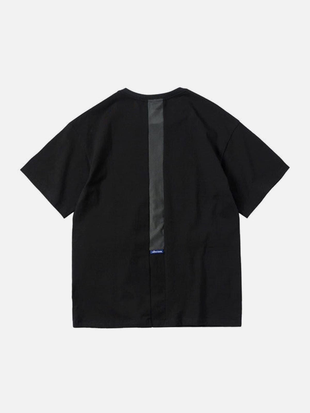 Functional Multi-pocket Cotton Tee
