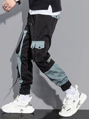 Techwear Patchwork Pockets Cargo Pants