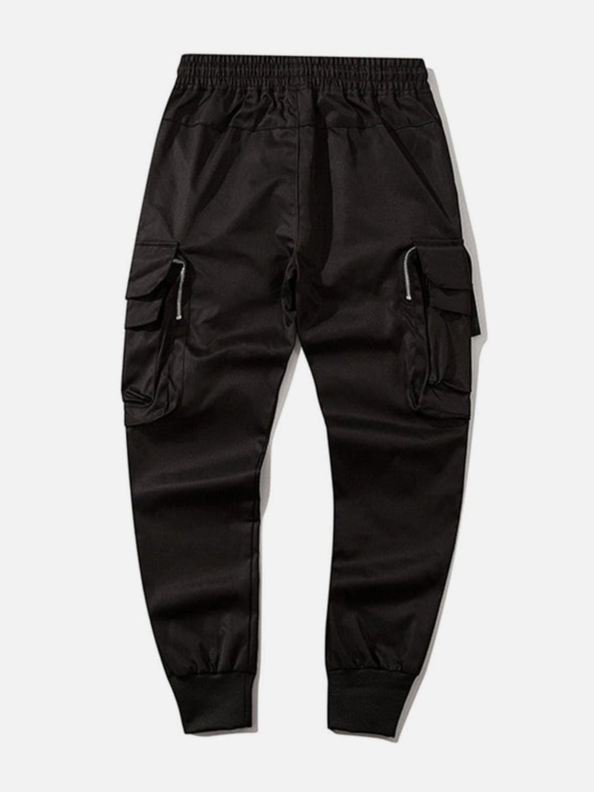 Function Zipper Pockets Cargo Pants