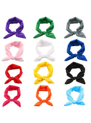 Baby Girl Solid Knot Headband Kids Cotton