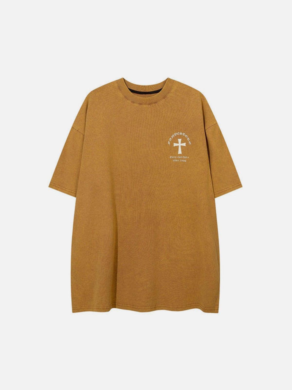 Letters Cross Graphic Tee