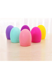 Egg for Cleaning Makeup Brushes Silicone Brushegg