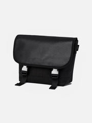 Combat Patchwork PU Buckle Messenger Bag