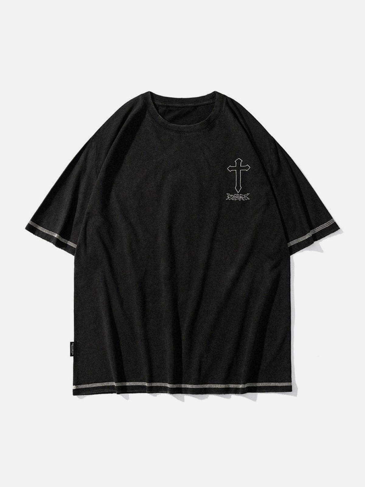 Cross Washed Graphic Tee