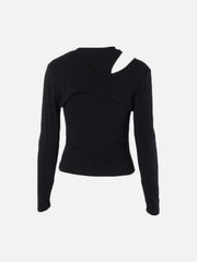 Irregular Patchwork Sleeve T Shirt