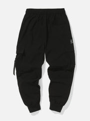 Combat Ribbons Buckle Pockets Cargo Pants