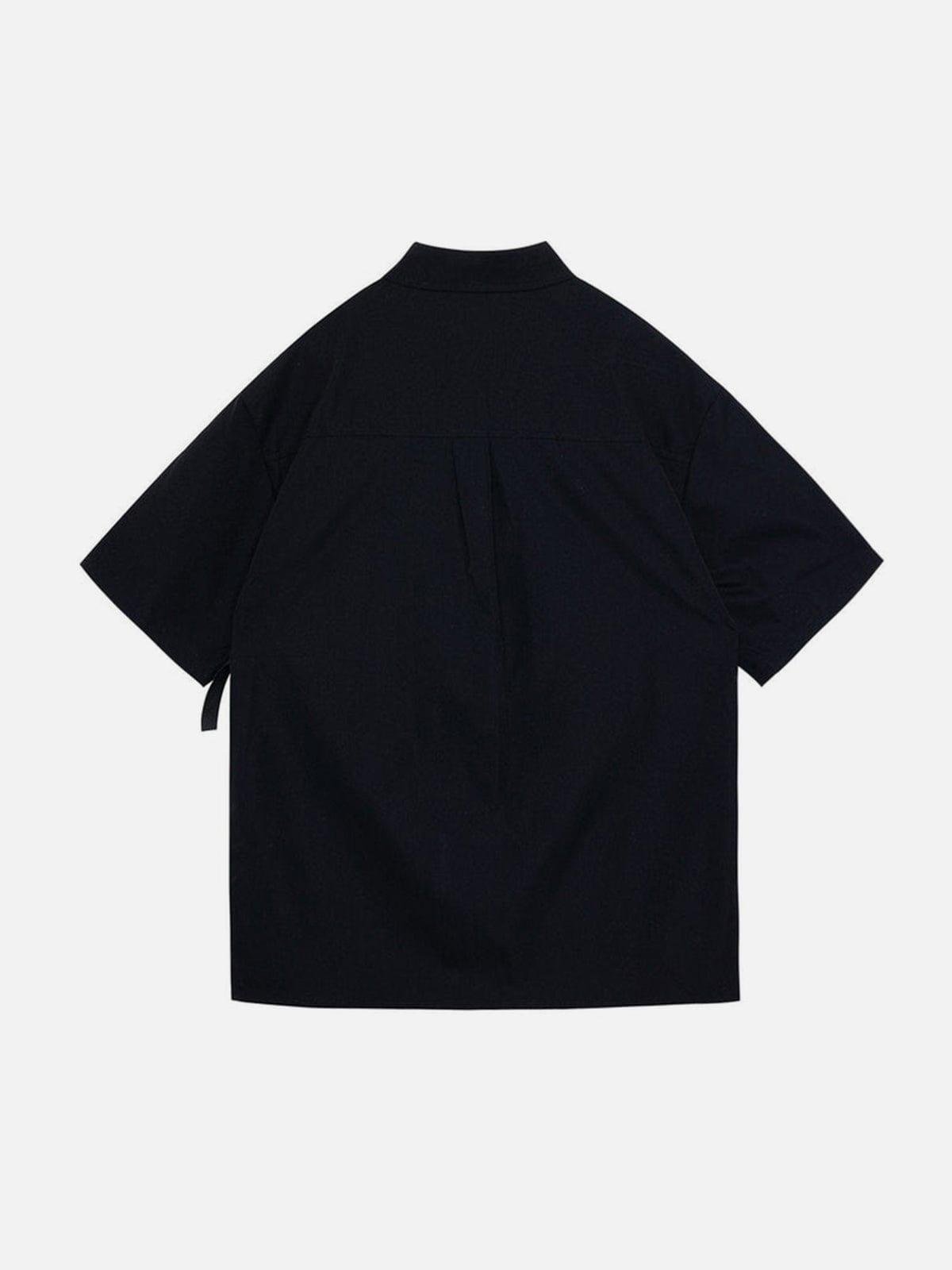Darkwear Ribbon Short Sleeve Shirt