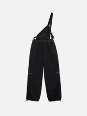 Techwear Personalized Belt Chain Cargo Overalls