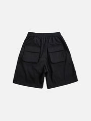 Combat Zipper Pockets Cargo Shorts