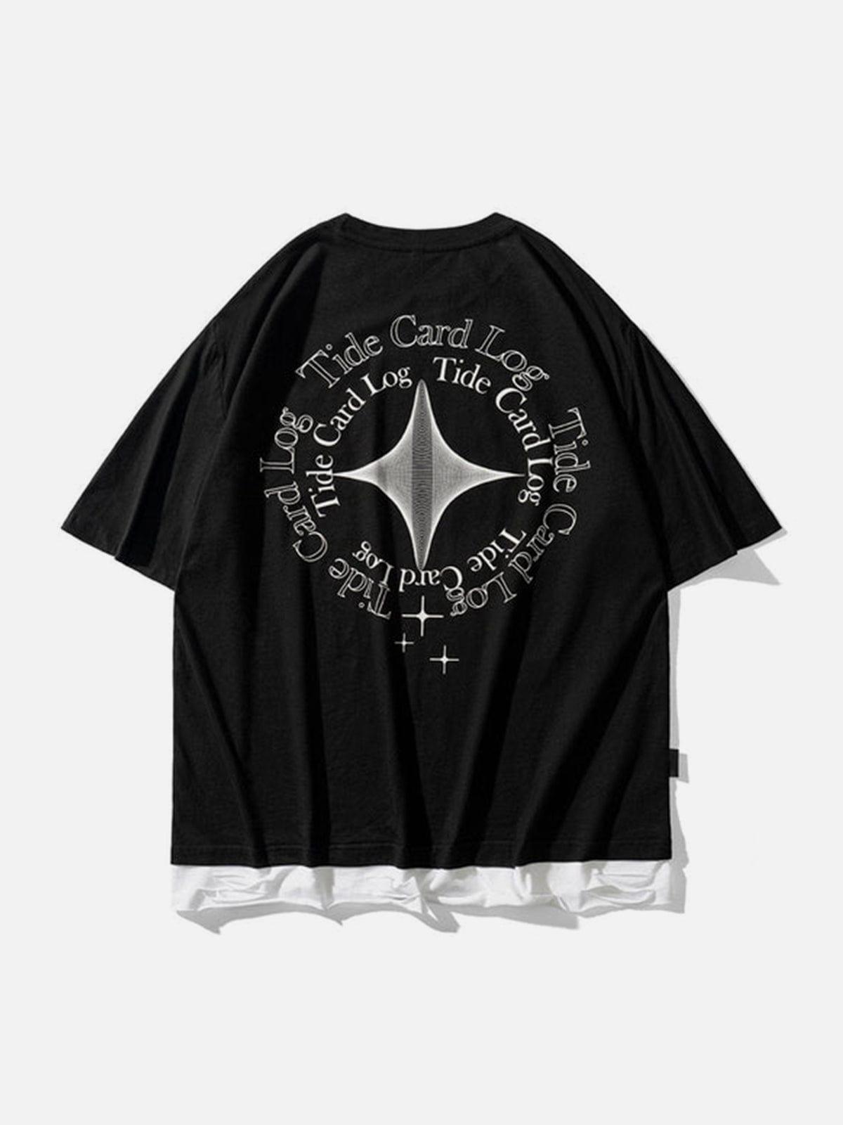 Tassel Cross Graphic Tee