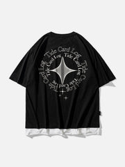 Tassel Cross Graphic Tee