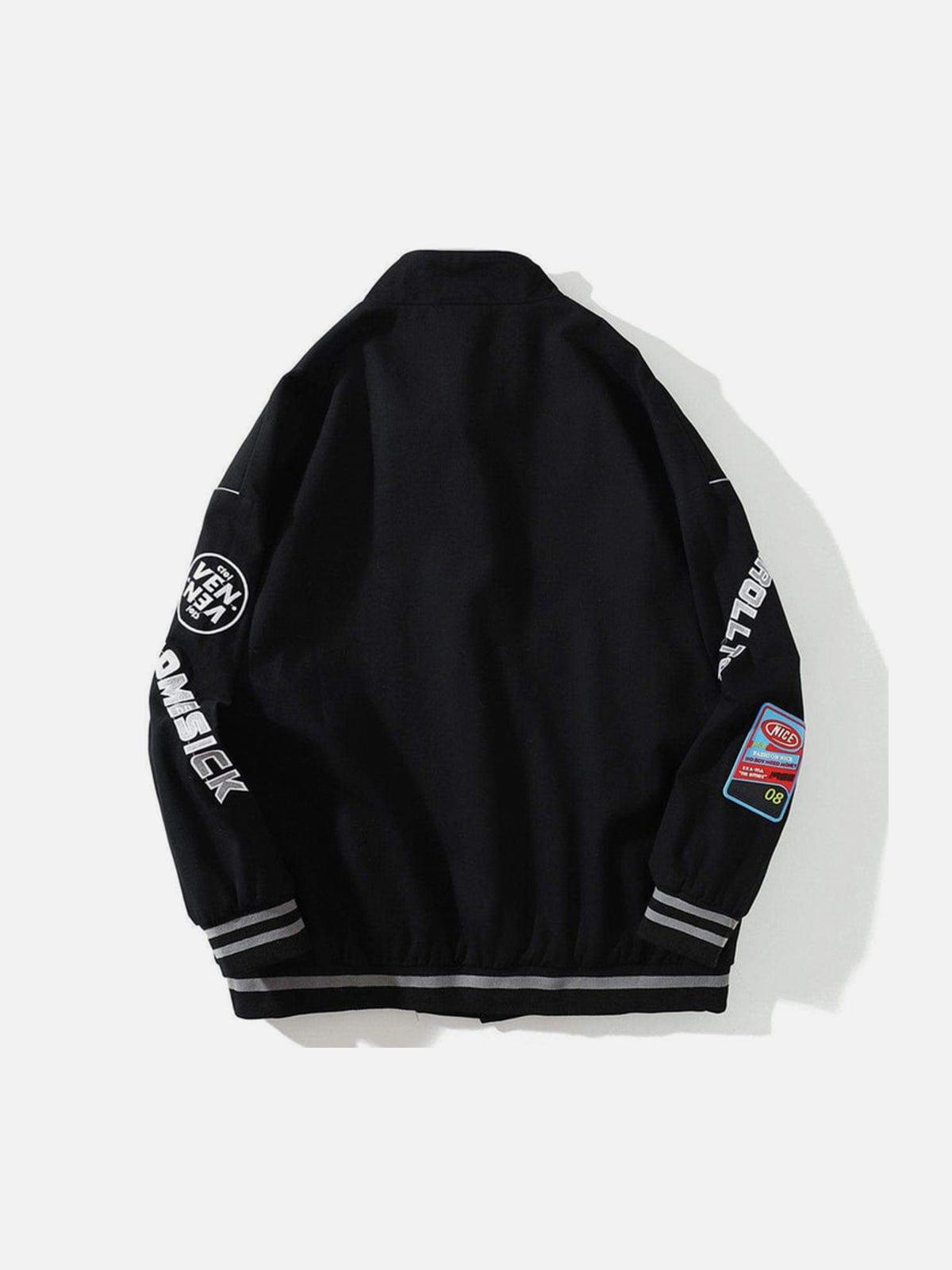 Energetic Reflective Strips Jacket