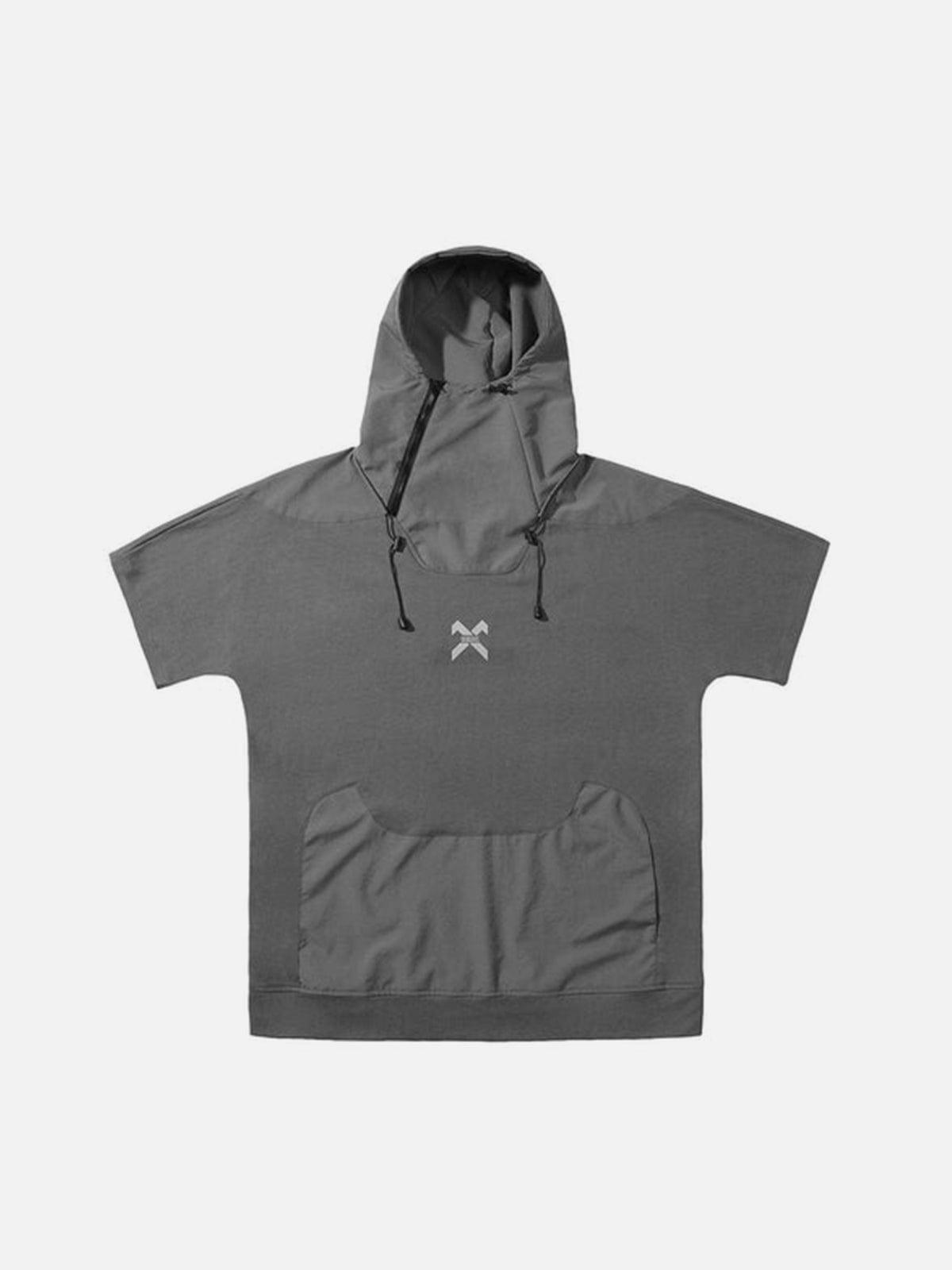 Function Hooded Drawstring Tee