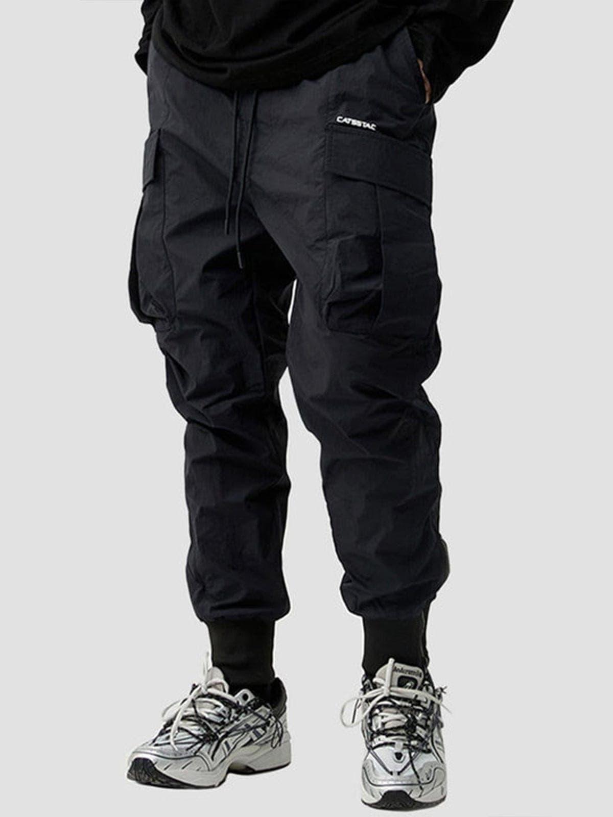 Techwear Side Zipper Big Pockets Cargo Pants