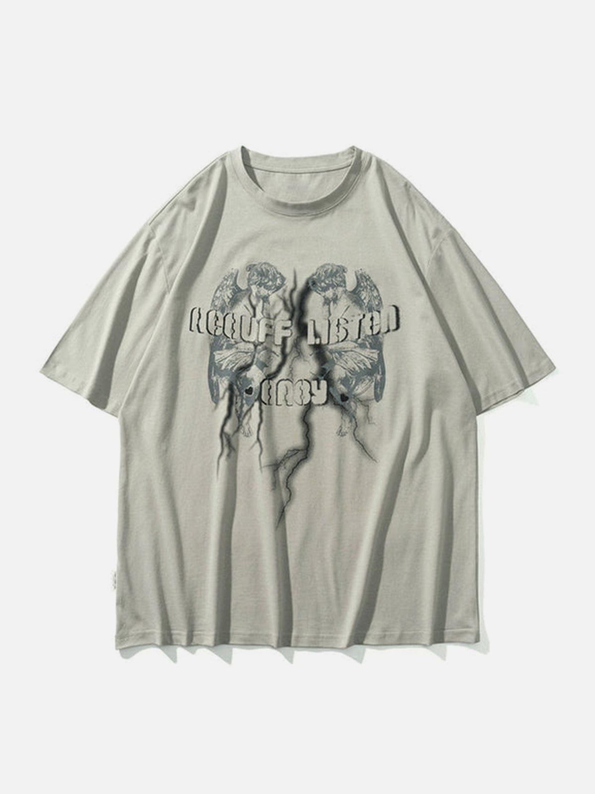 Skull Lightning Graphic Tee