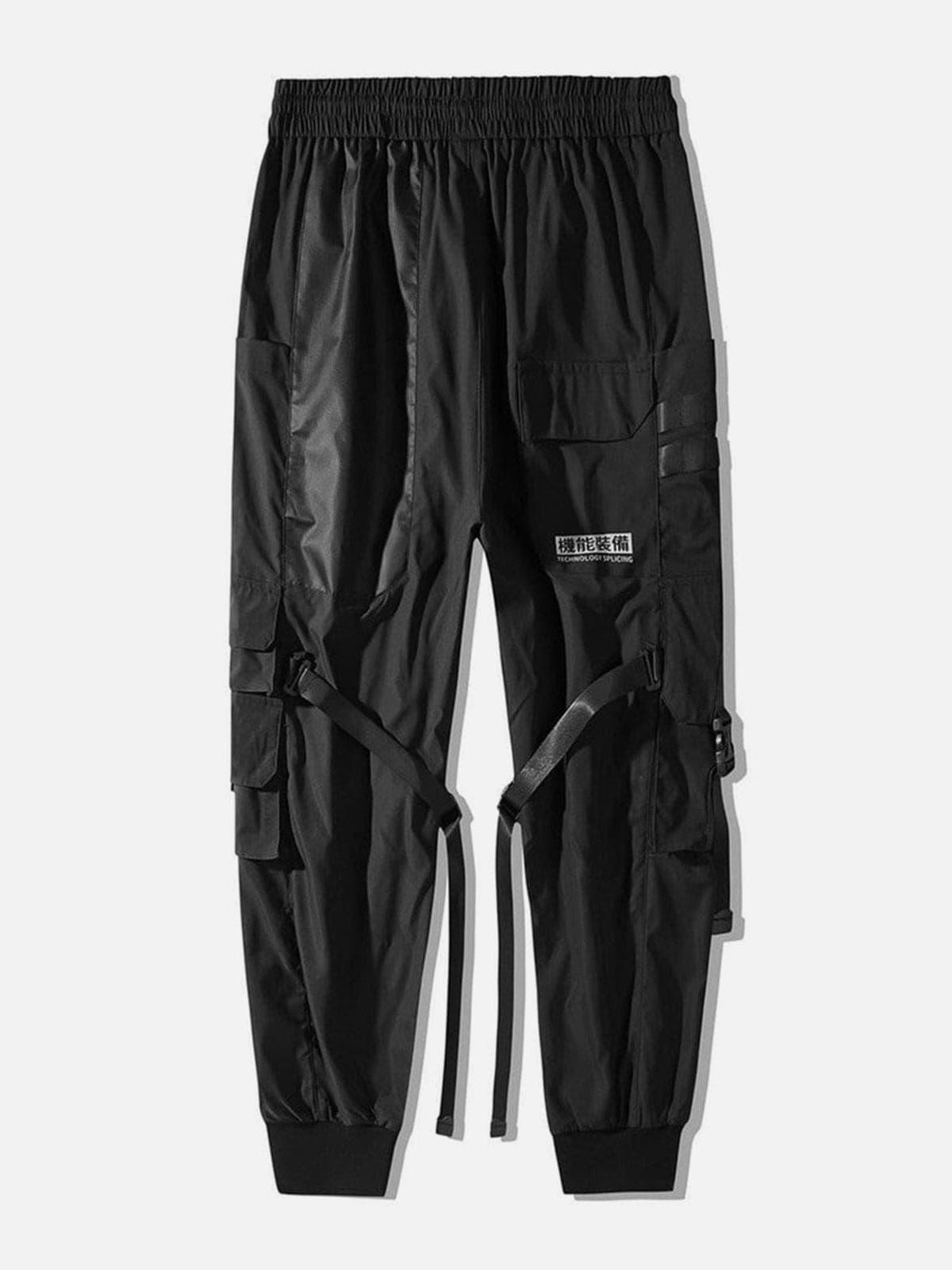 Function Techwear Ribbons Cargo Pants