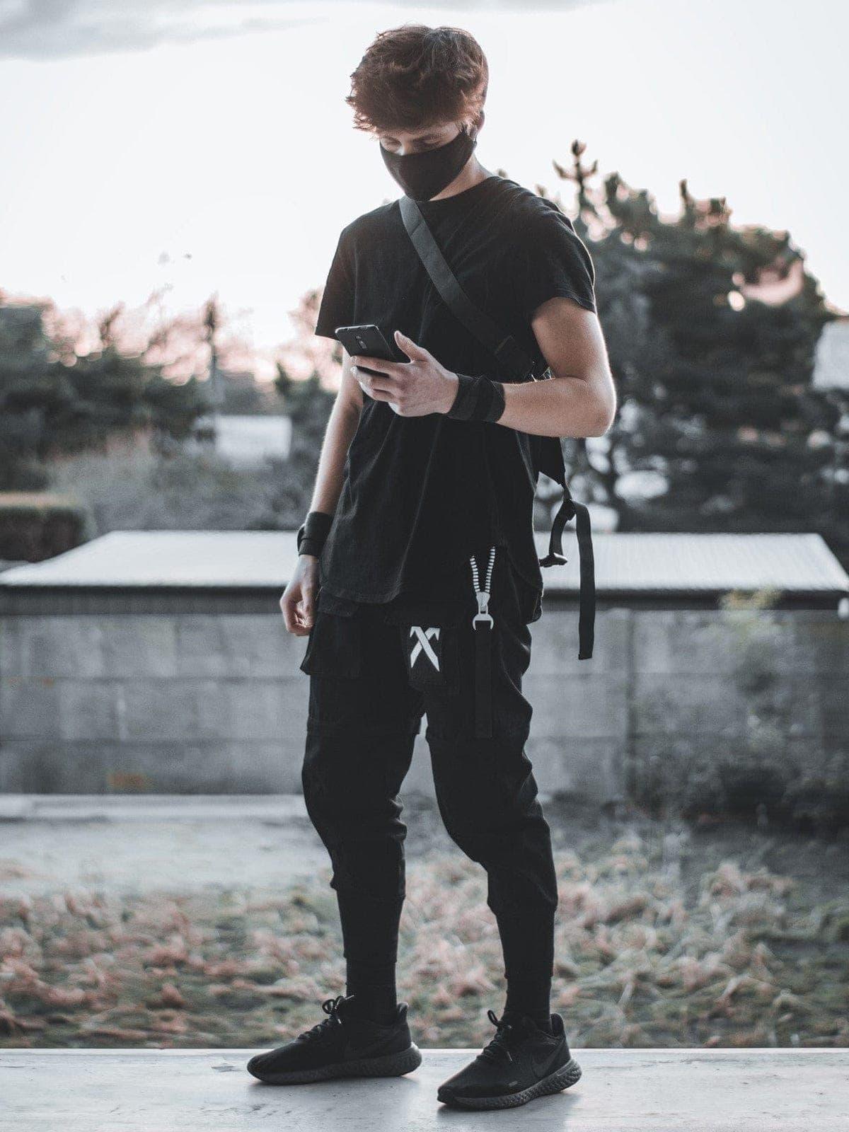 "X Dark" Zip-up Camo Pants