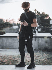 "X Dark" Zip-up Camo Pants