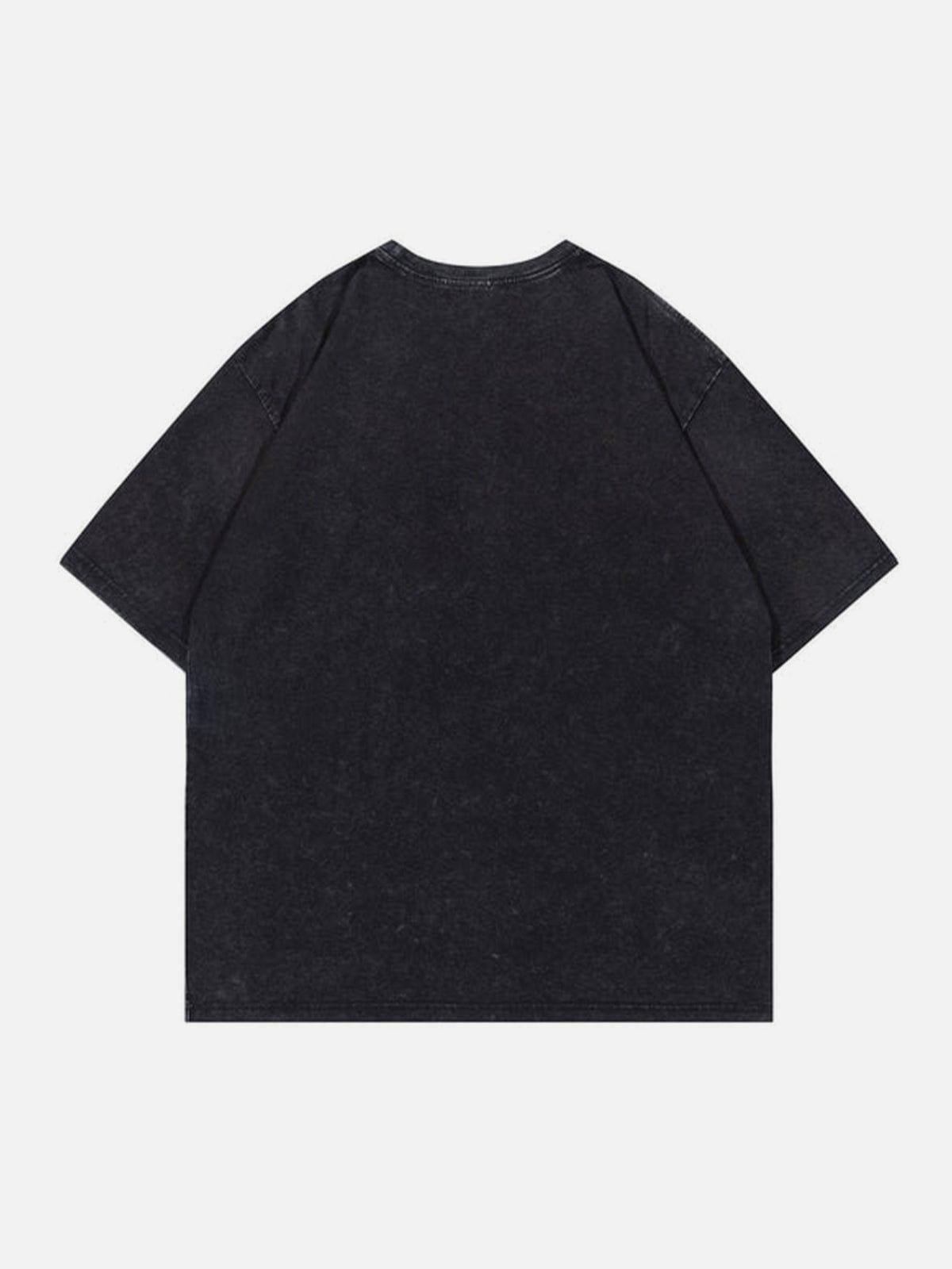 Skeleton Washed Graphic Tee