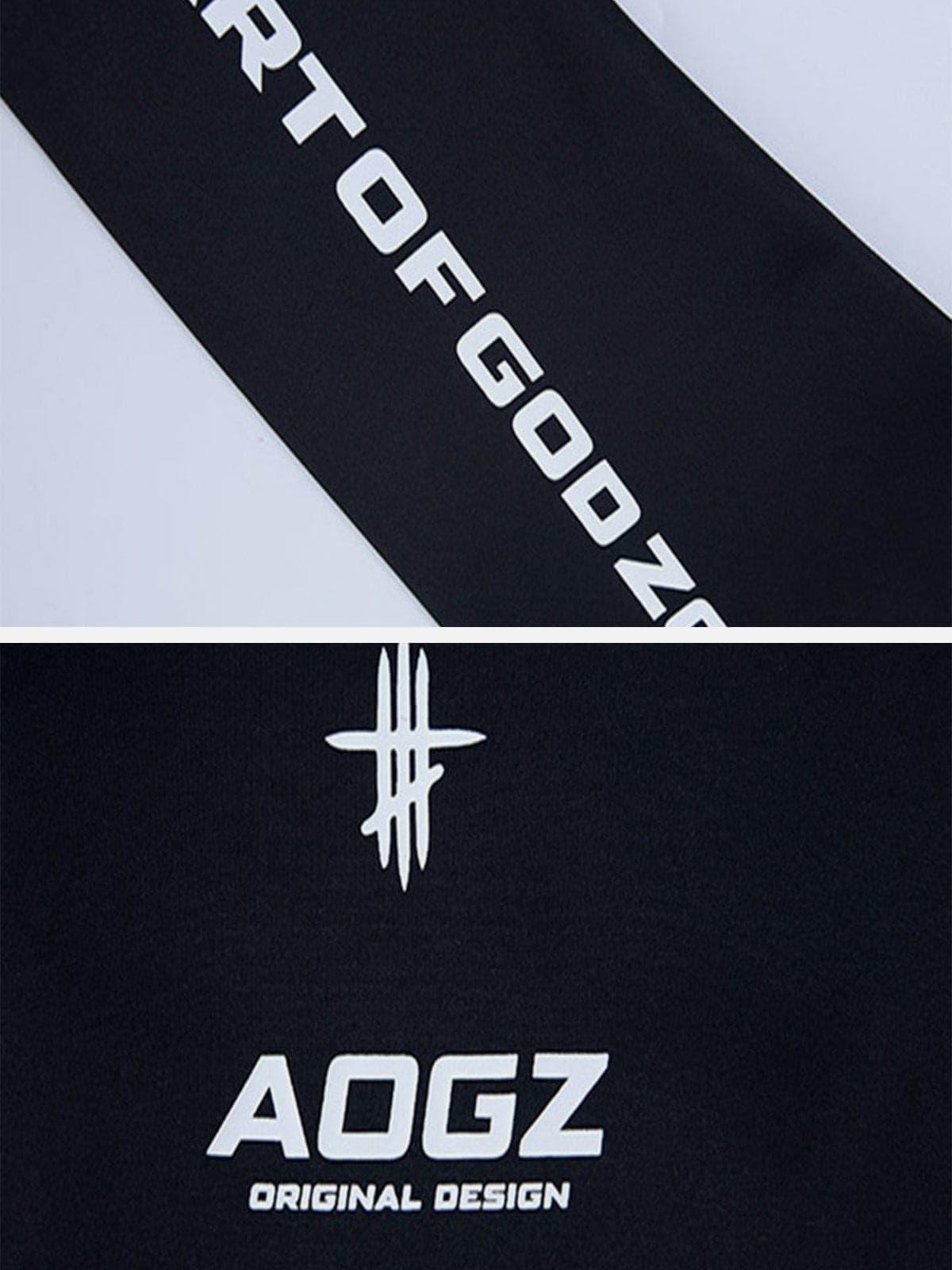 Function Side Zipper Turtleneck Hoodies