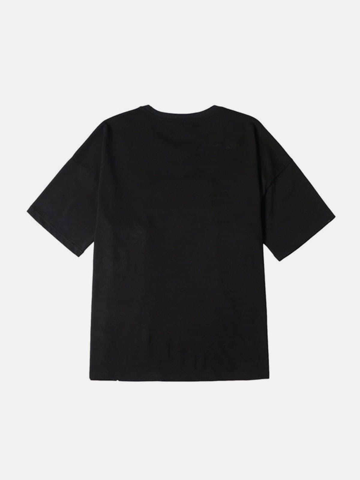Dark Multi Pockets Tee