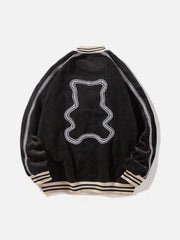Embroidered Corduroy Jacket