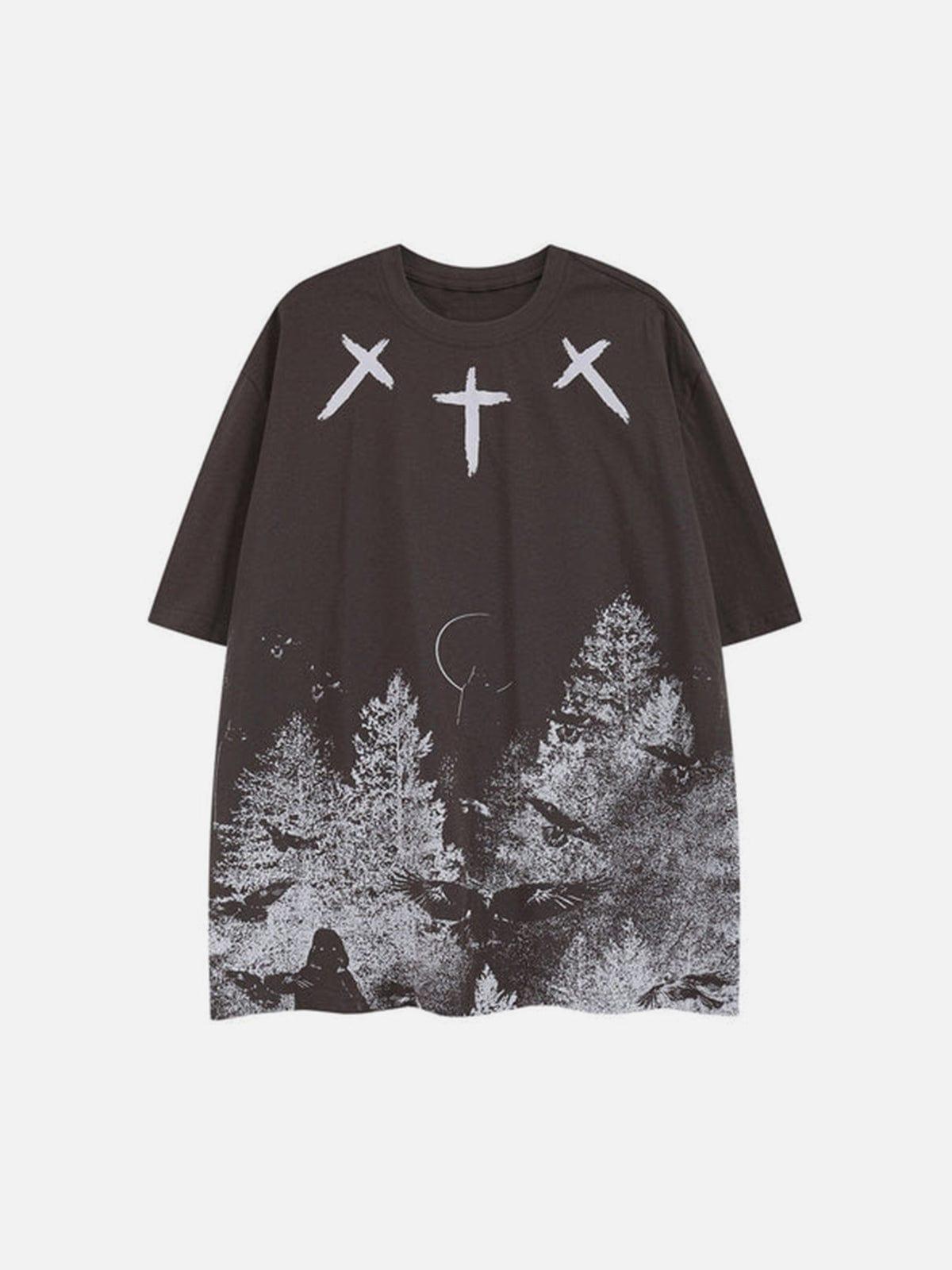 Cross Grove Cotton Graphic Tee