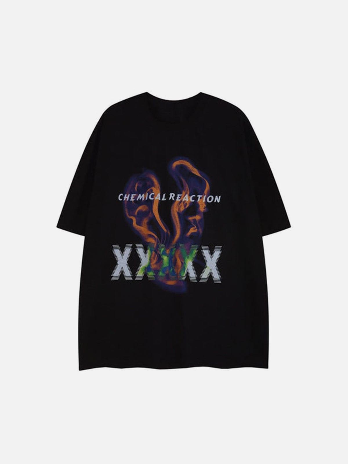 Fire Flame Cotton Graphic Tee