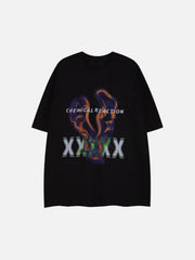 Fire Flame Cotton Graphic Tee