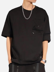 Interchangeable Sleeves Pocket Tee