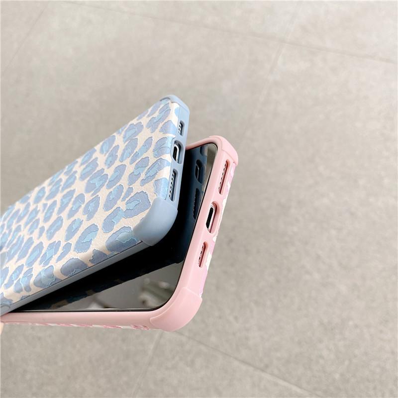 Pink Leopard Grain Phone Case