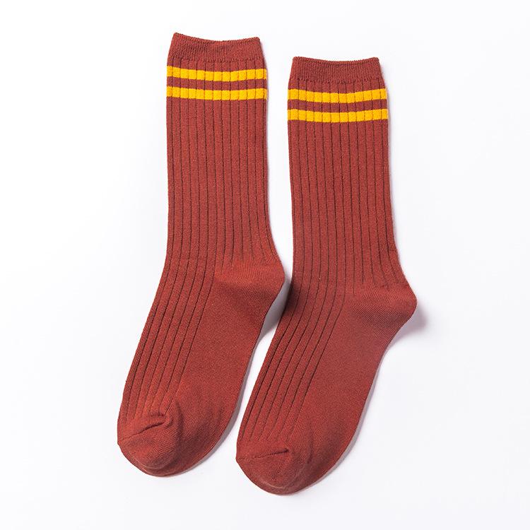 Korean Style Striped Socks