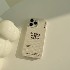 English Alphabet Phone Case