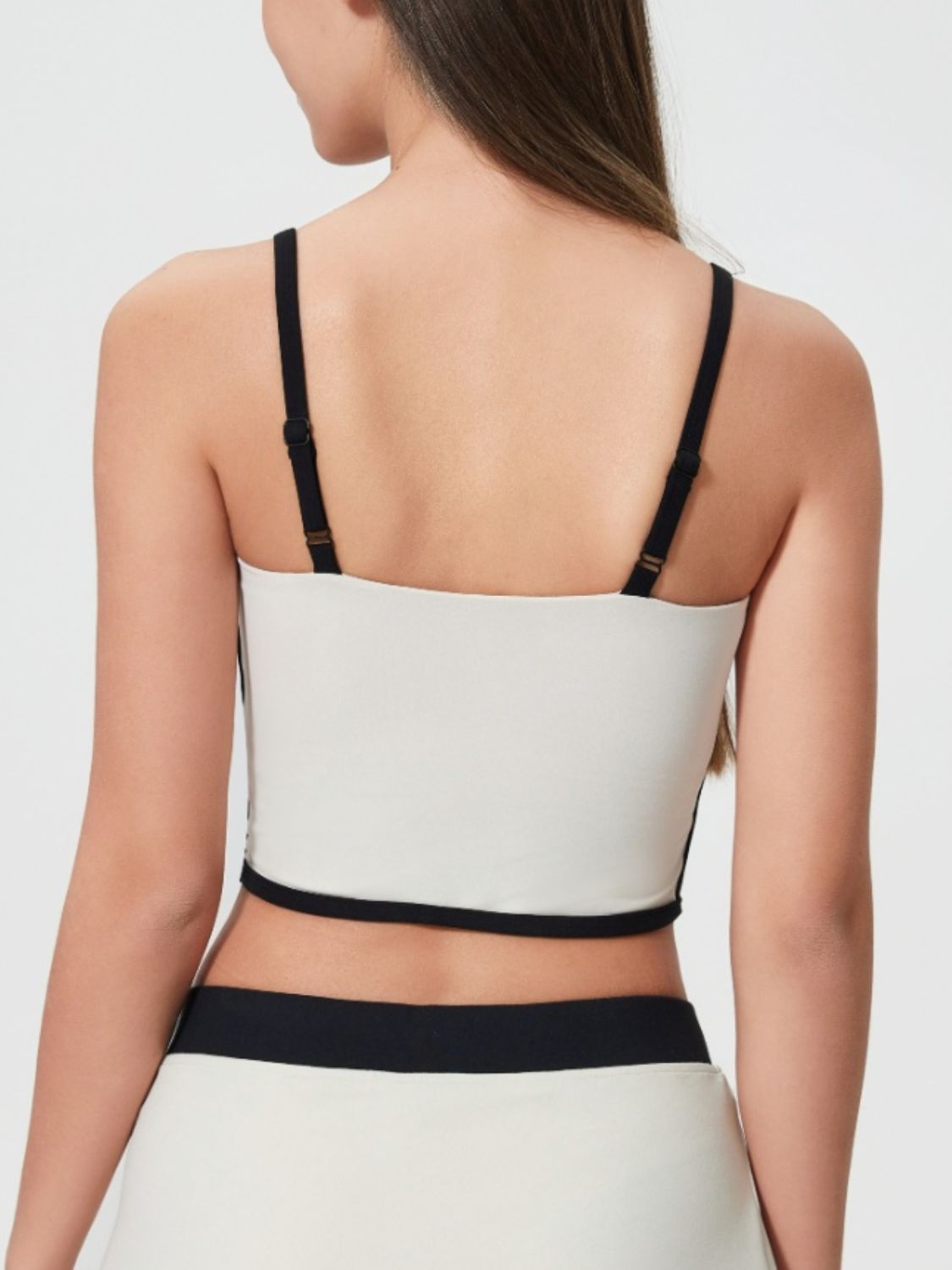 Square Neck Cami with Detachable Chest Pads