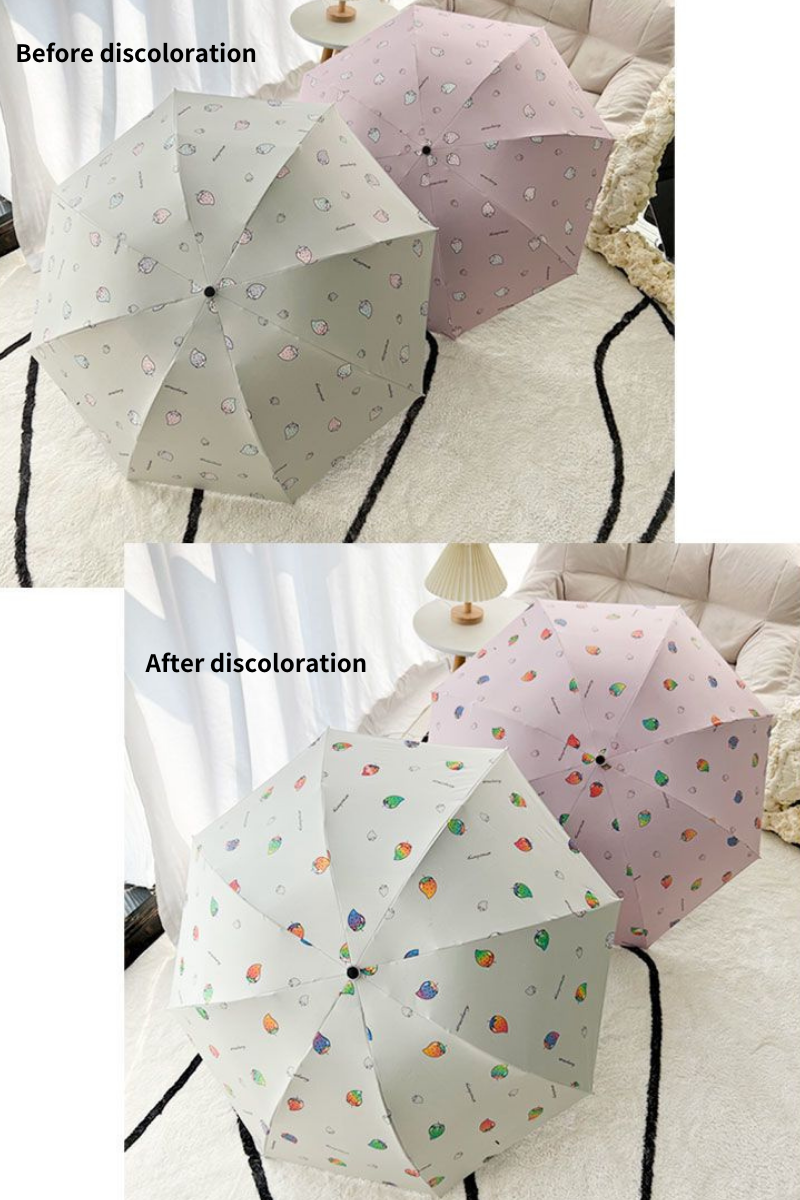 Kawaii Color-Changing Sun Rain Umbrella