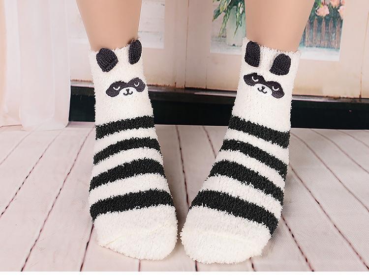 Cartoon Animal Warm Socks