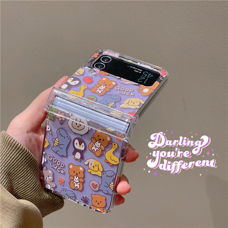 Cute Animal Samsung Foldable Phone Case