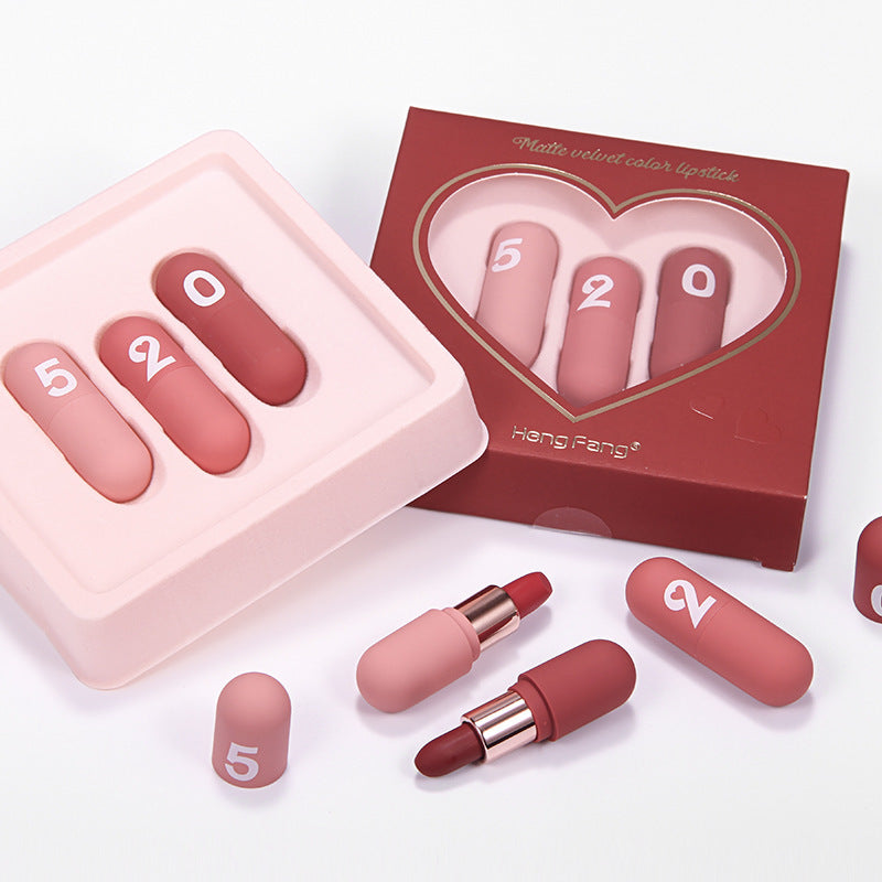 Capsule Velvet 520 Lipstick Set