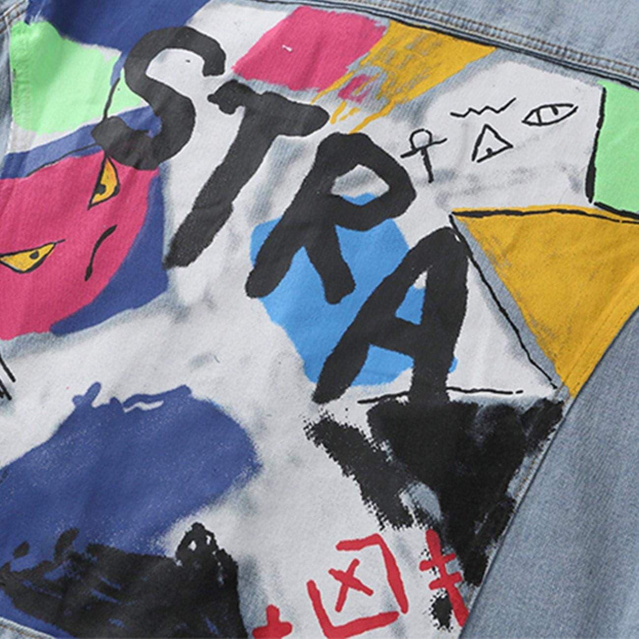 "STRA" Denim Jacket