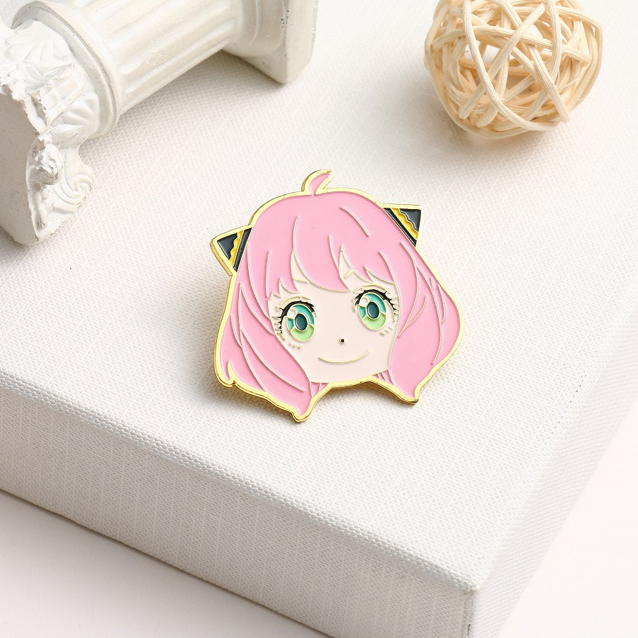 Cute Anime Alloy Pin