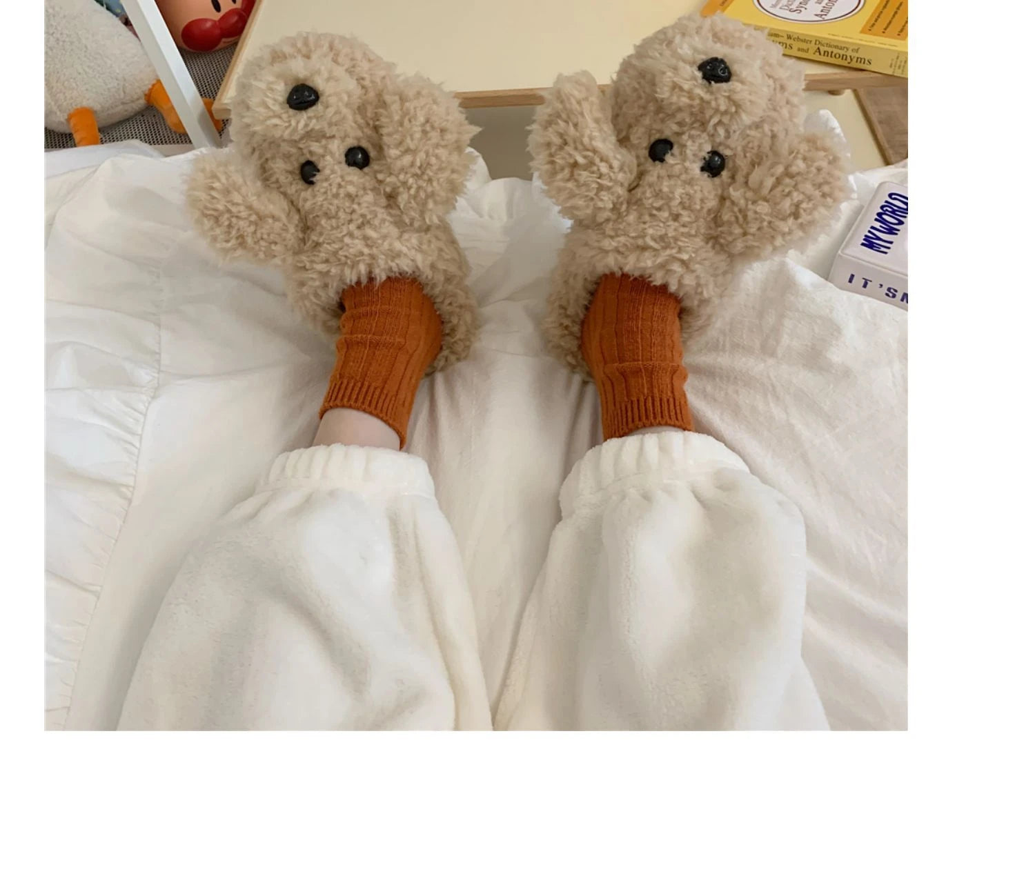 Cute Cartoon Plush Slippers