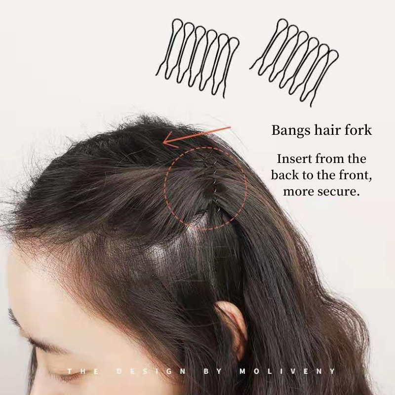 Fragmented Hair Invisible Fixer Comb