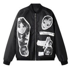 "Character Patch" Varsity Jacket